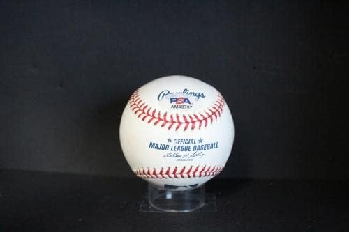 Франк Робинсън с автограф (586 часа) Автограф за бейзбол Auto PSA/DNA AM48797 - Бейзболни топки с автографи