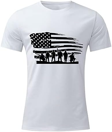 Летни Ризи Голям размер за мъже, Мъжки Пролетно-Летни Ризи за Честването на Деня на Независимостта, Ежедневни