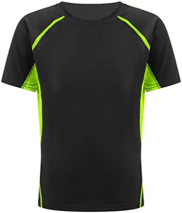 Спортни тениски За момчета Hansber Kids, бързо съхнещи Тениски За тренировки Във фитнеса, Ежедневни Ризи С Къс