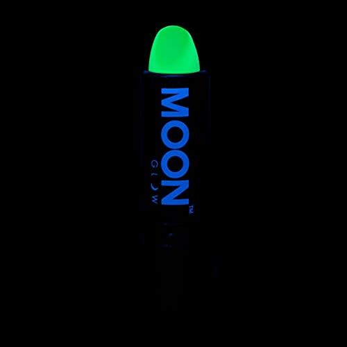 Moon Glow - Неон UV-червило Blacklight 0,16 грама - Интензивно оранжеви – Ярко свети при черна светлина /UV-светлина!