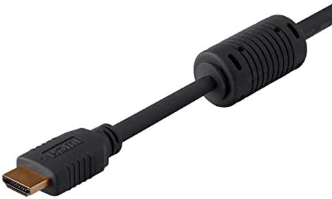 Високоскоростен HDMI кабел Monoprice с дължина 1,5 метра, черен (5 бр.), 4K @ 60 Hz, HDR, 18 Gbit/s, YCbCr 4: