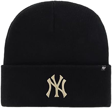 Вязаная шапчица 47-та година - HAYMAKER Ню Йорк Янкис черна