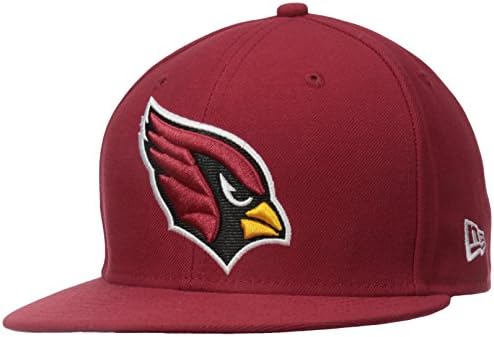 Мъжка бейзболна шапка на Аризона Кардиналс NFL в полето 5950 Кардинал Ред От New Era