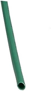 Polyolefin Термоусаживаемая Пожароустойчива тръба X-DREE с Дължина 1 m с вътрешен диаметър 0,8 мм Зелен цвят