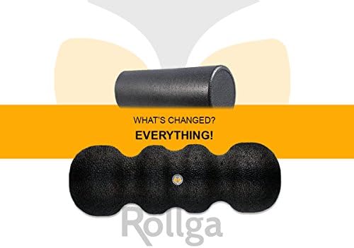 Поролоновый валяк Rollga за гъвкавост, за възстановяване на мускулите, масаж на гърба и врата, упражнения, дунапрен