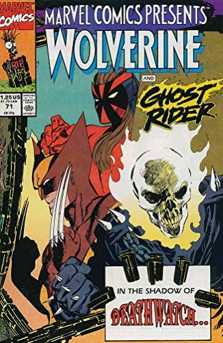 Marvel Comics представлява 71 VF ; комикс на Marvel | Призрачен състезател Wolverine