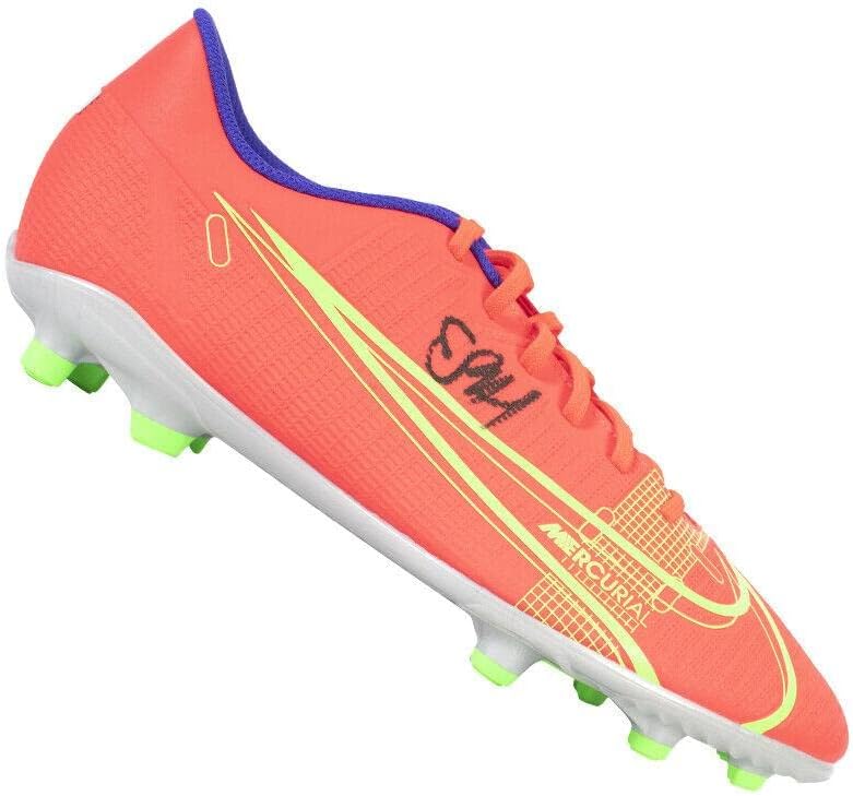 Футболни обувки с автограф Эрлинга Хааланда - Оранжеви Обувки Найк Меркуриал с автограф - футболни Обувки, NFL