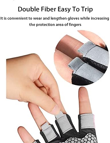 Спортни ръкавици KOKIXEOT с подкрепата на китките за мъже и жени, пълна защита на дланите, Дишащи Вентилирани