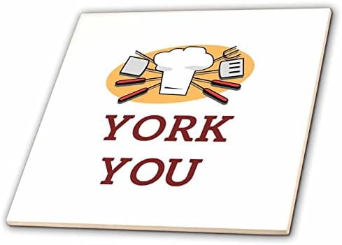 3. Създаване на творческа и уникално изображение барбекю и надпис York You - Tiles (ct-364406-7)