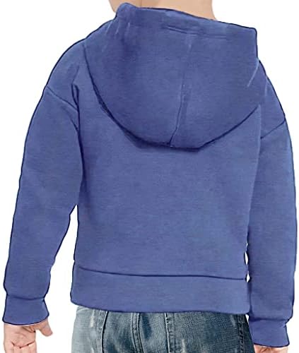 Пуловер с изображение на Октопод за Деца, Hoody с качулка от Порести Руно с Принтом - Худи с Художествен принтом