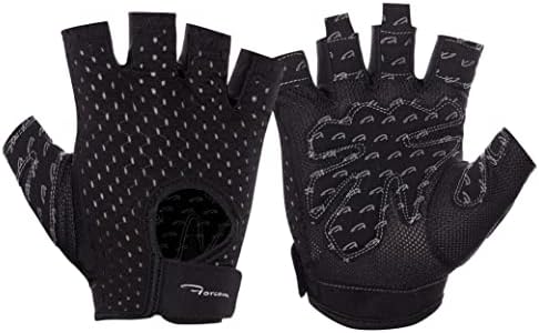 Леки Спортни Ръкавици за мъже и жени, Дишащи Ръкавици за фитнес зала със защитата на дланите, Нескользящие Ръкавици
