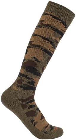 Мъжки Камуфляжный Чорап Carhartt В тежка категория на Върха на Подбедрицата
