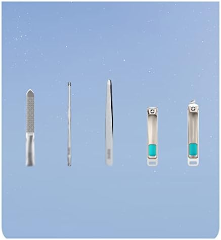 Инструменти за нокти-арт JUIPO, комплект за рязане на нокти от неръждаема стомана, плоска машина за рязане на