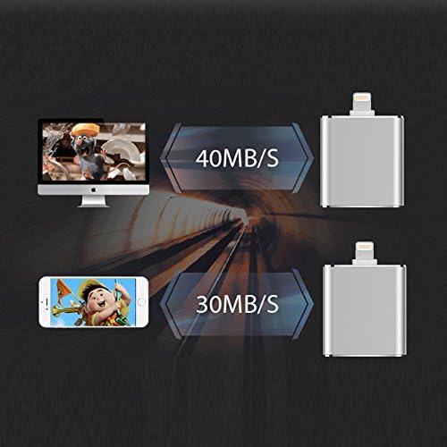 INFOTO Смарт-USB Флаш устройство, Съвместим с Мобилни устройства, Флаш памет с Цвят Розово Злато 32 GB