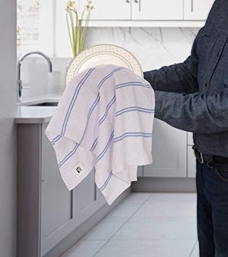 Отлични оферти Кърпа за миене на чинии [12 опаковки, бяла] - Гъба от памук, 12 x 12 - Абсорбиращи и мека