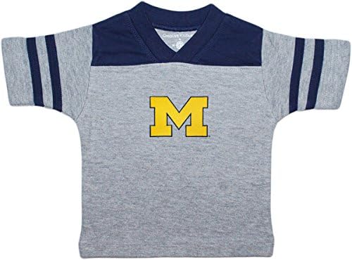 Детска спортна риза с шарките на Върколаци университета на Мичиган M