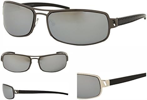 Слънчеви Очила Chic-Net 400UV Мъжки Тонирани Спортни Очила за Колоездене Очила Черно Огледало