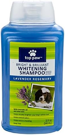 Шампоан за кучета Top Paw Bright & Brilliant избелващ с аромат на лавандула и розмарин - 32 течни унции - 2