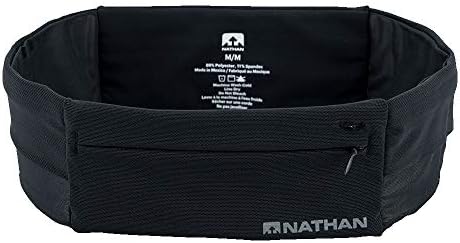 Колан за джогинг Nathan – поясная чанта Zipster Lite с 2 светкавици. Поясная чанта без подплата / Easy / за