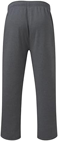 WXHN Спортни Спортни Панталони за Мъже с Еластична гумена лента на съвсем малък и Джобове за Почивка, Свободни