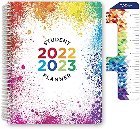 Глобални дневници, датированные Планер начално училище в 2022-2023 учебна година (Стил на блок - 8,5 x11 - Пръски