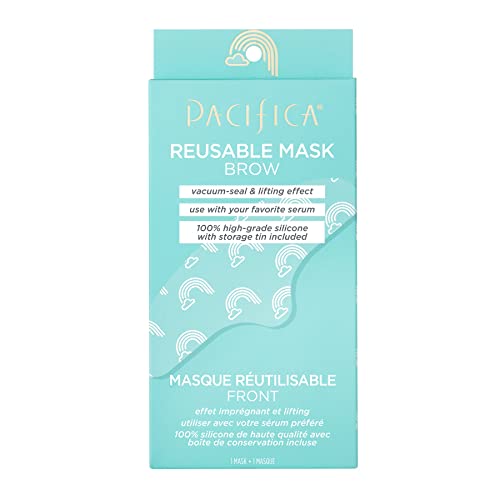 Pacifica Beauty | Комплект на многократно маски за очи и вежди Стойност | Силикон | Вакуумно печат и ефект
