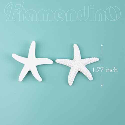 Framendino, 16 Опаковки, Декорации във формата на морски звезди От Смола, Молив за Отпечатъци, Морска звезда,