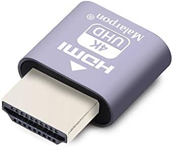 HDMI Dummy Plug fit-без глава емулатор на дисплея DDC EDID без глава Ghos с Windows, Mac OSX, Linux чудесно