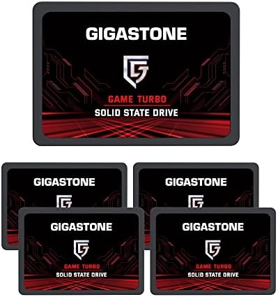 Gigastone Game Turbo 5-Сборен диск от 128 GB SATA III със скорост 6 Gb /с. Вътрешен твърд диск 3D NAND 2,5,