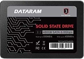 Твърд диск Dataram 480GB 2.5 SSD, Съвместима с ASUS ROG GL502VT
