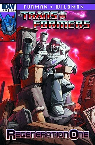 Transformers: Първата регенерация 81A серия комикси IDW