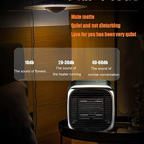 Електрически нагревател 800 W Малки лични керамични настолни преносими нагреватели за дома, спални, офис бюрото