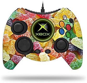 Кожата MightySkins е Съвместим с контролера на Microsoft Xbox One Hyperkin Дюк - Sour Candy | Защитен, здрав