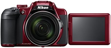 Цифров фотоапарат Nikon COOLPIX B700 с оптично 60-кратно увеличение 20,290,000 пиксела ЧЕРВЕН B700RD [Camera]