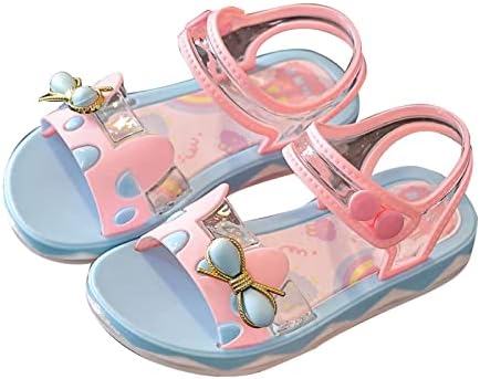 Qvkarw/ Лятна Плажна обувки на Принцесата; Модни Кожени обувки за малки деца и Момичета; Ежедневни обувки; Лоферы