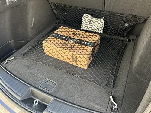 Задни плик + Еластична мрежа на багажника в стил пол, за Acura RDX 2019-2023 - Органайзер за багажник на премиум-клас