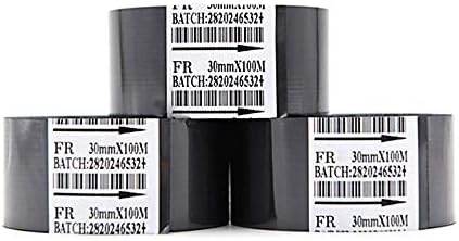 10 Роли Термотрансферен лента FR за принтер с Кодиране датата на HP-241 241B 241S TJ-08 DY-8 DY-6 (40 mm X 100