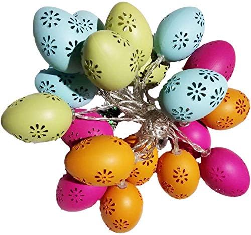 Navyoom Великденски Яйца Led Гирлянди, работещи На Батерии Страхотна Гирлянди Великденски Декорации за Дома