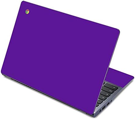 Vinyl Стикер LidStyles Skin Protection Kit, Съвместима с Acer Chromebook C720 (Лилаво)