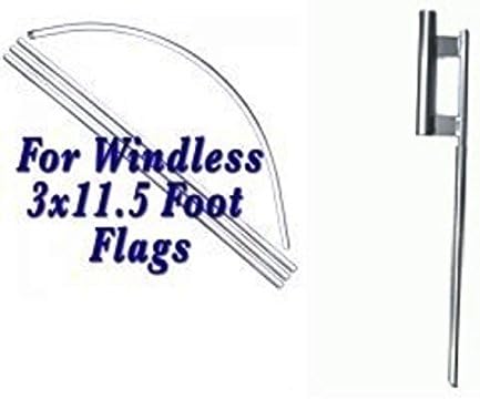 Два (2) комплект флагове от пера Свупера от масивна дървесина